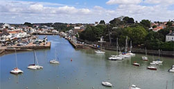 Restaurant à Pornic, vue sur le Port - au Café du Port