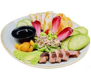 Poké Bowl Restaurant Pornic - Café du Port 44210 - Vue sur mer et sur le port